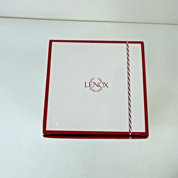 Lenox Christmas Candle holder Ornament White Christmas Joy Peace Tealight Noel - Picture 13 of 16